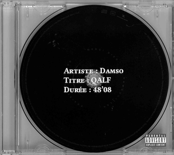 Gripsweat - Damso - QALF - Double Album Vinyle Transparent