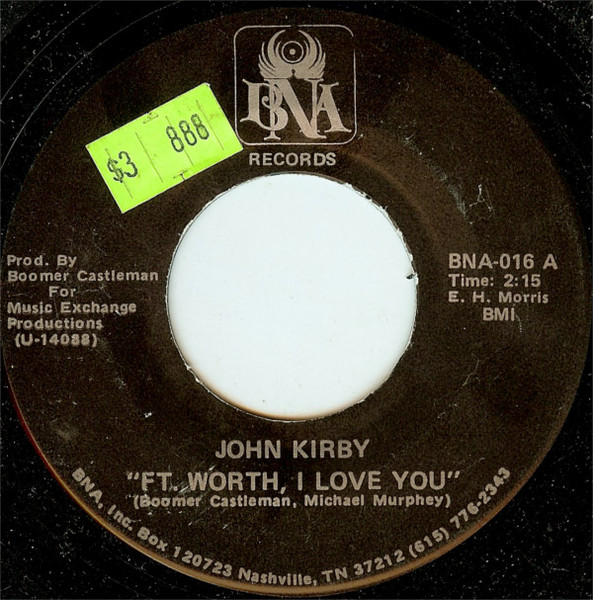 John Kirby – Ft. Worth, I Love You (Vinyl) - Discogs