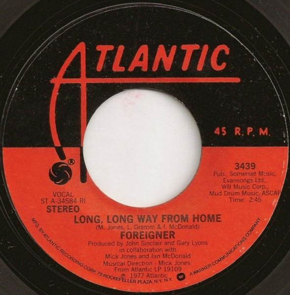 Foreigner - Long, Long Way From Home | Releases | Discogs