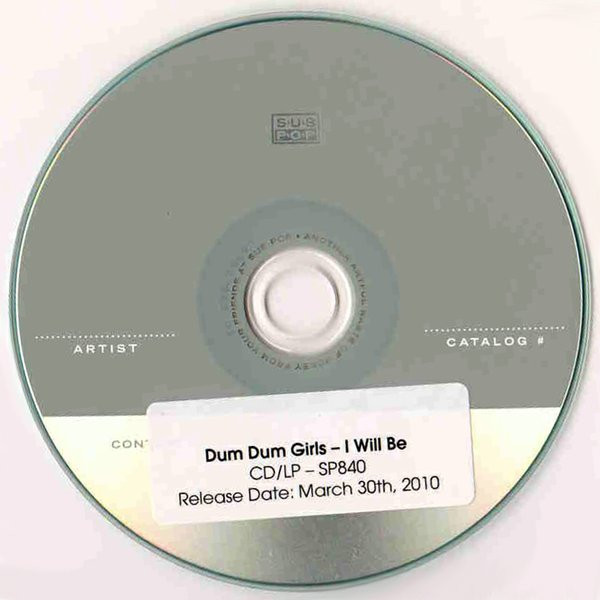 last ned album Dum Dum Girls - I Will Be