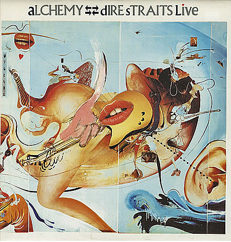 Обложка конверта виниловой пластинки Dire Straits - Alchemy - Dire Straits Live