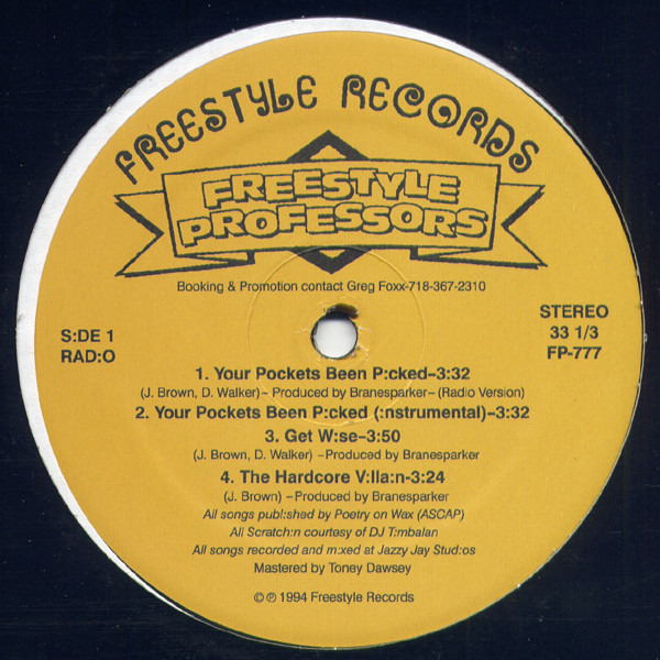 FREESTYLE PROFESSORS YOUR POCKET´S...-