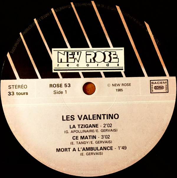 télécharger l'album Les Valentino - Les Valentino