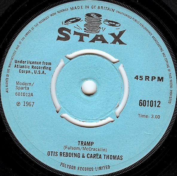 Otis Redding & Carla Thomas – Tramp 4-Pronged Vinyl) -