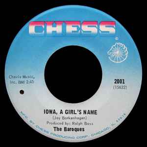 The Baroques - Iowa, A Girl's Name album cover