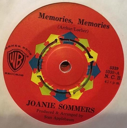 ladda ner album Joanie Sommers - Memories Memories Since Randy Moved Away