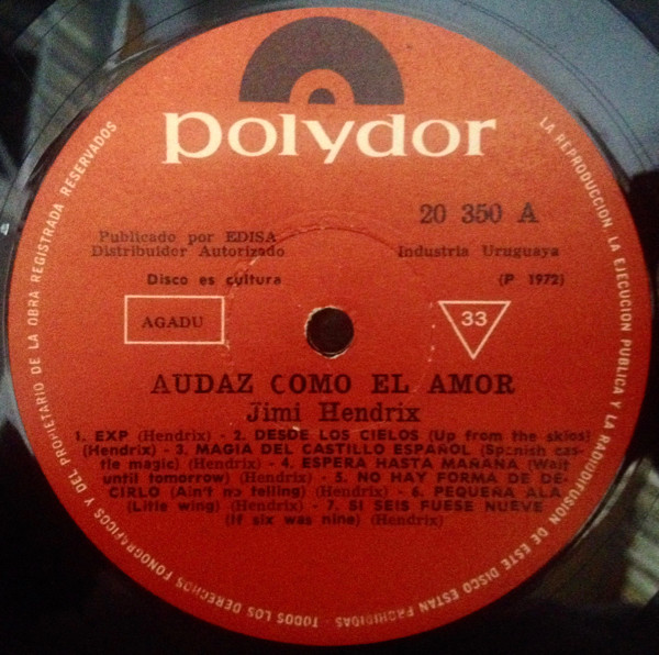 télécharger l'album The Jimi Hendrix Experience - Audaz Como El Amor
