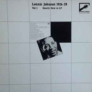 Lonnie Johnson (2) - Vol.1 1926-28 Mostly New To LP