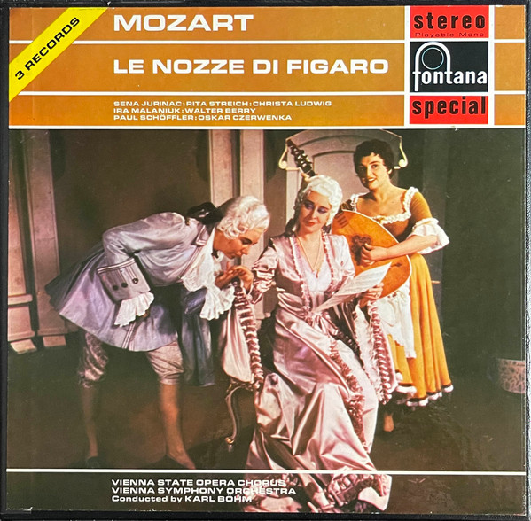 Mozart, Sena Jurinac, Rita Streich, Christa Ludwig, Ira Malaniuk 