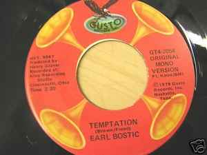 Earl Bostic - Temptation / Polonaise album cover
