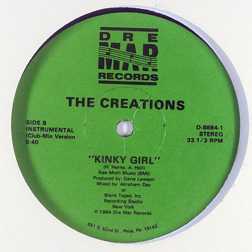 The Creations – Kinky Girl (1984, Vinyl) - Discogs