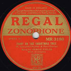 Gracie Fields - Fairy On The Christmas Tree / I'm Sending A Letter To Santa Claus album cover