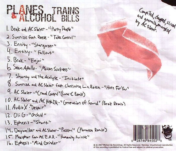 baixar álbum Various - Planes Trains And Alcohol Bills A Compilation Of Excess