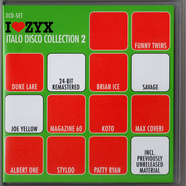 I Love ZYX Italo Disco Collection 2 (2010, CD) - Discogs