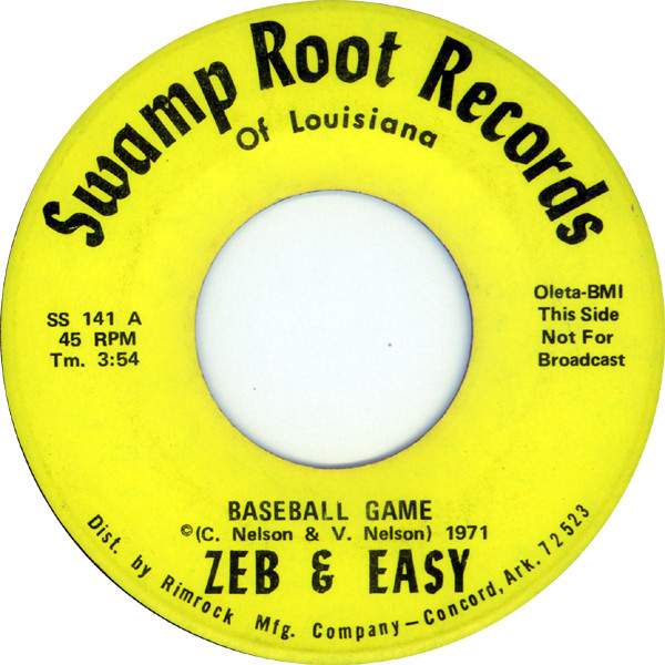 baixar álbum Zeb & Easy - Baseball Game