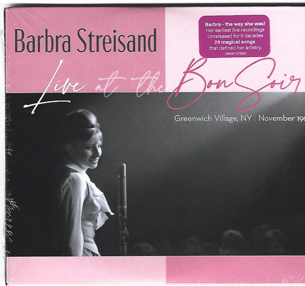 Barbra Streisand u003d バーブラ・ストライサンド – Live At The Bon Soir u003d ライヴ・アット・ザ・ボン・ソワール  (2022