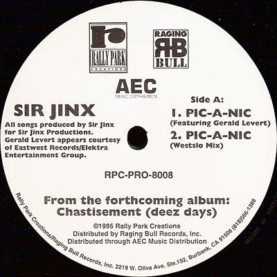 Sir Jinx – Pic-A-Nic (1995, Cassette) - Discogs