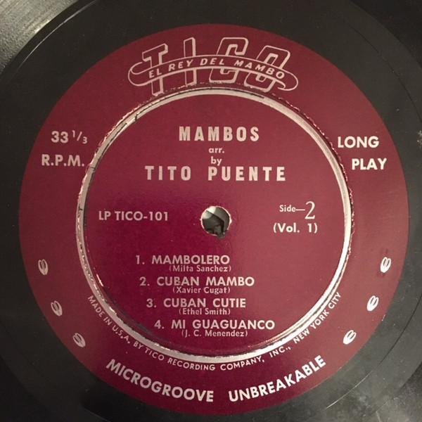 ladda ner album Tito Puente And His Orchestra - Mambos Arr By Tito Puente and His Orchestra