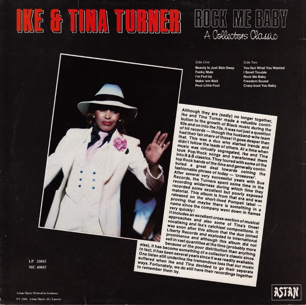 lataa albumi Ike & Tina Turner - Rock Me Baby A Collectors Choice