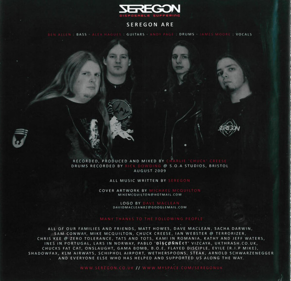 Album herunterladen Seregon - Disposable Suffering