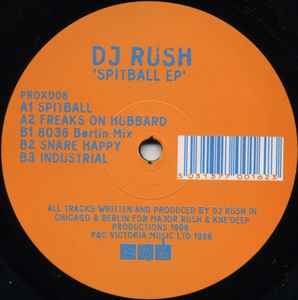 DJ Rush - Spitball EP album cover