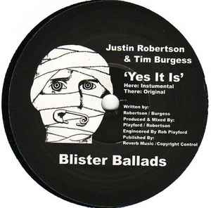 Justin Robertson - Yes It Is album cover