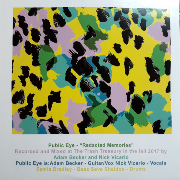 descargar álbum Public Eye , The Estranged - redacted memories sleepless