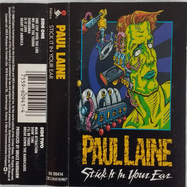 Paul Laine – Stick It In Your Ear (1990, Dolby System, Cassette