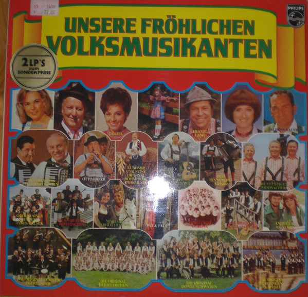 last ned album Various - Unsere Fröhlichen Volksmusikanten