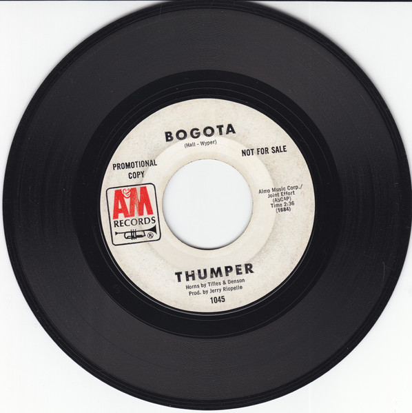 Thumper – Bogota / Chu Chu La (1969, Vinyl) - Discogs