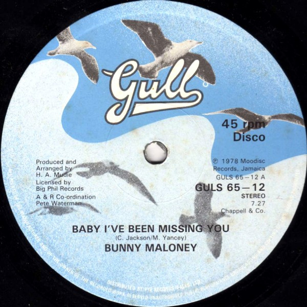 Bunny Maloney – Baby I've Been Missing You / Julia (1978, Vinyl) - Discogs