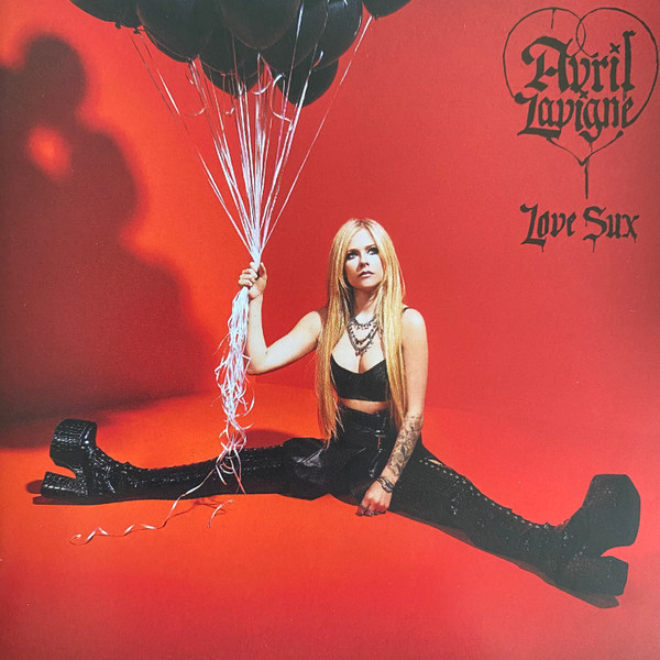 CD・DVD・ブルーレイAvril Lavigne Love Sux 限量CD 直筆サイン テープ