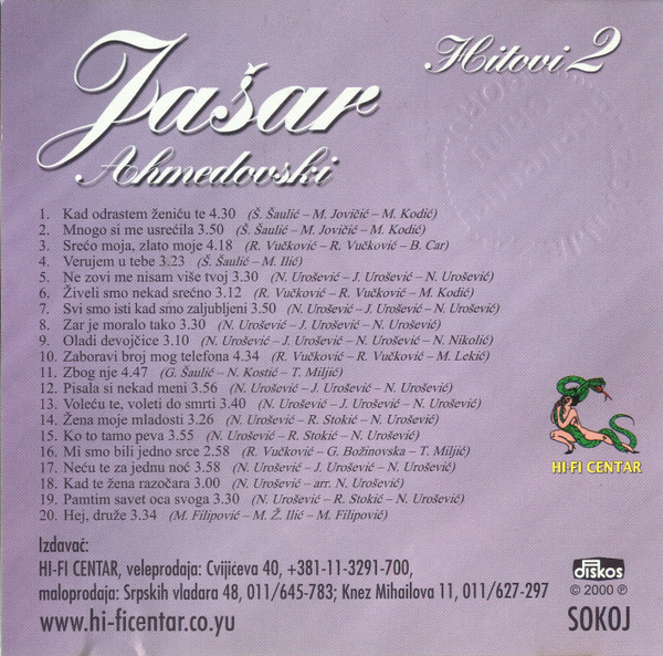 baixar álbum Jašar Ahmedovski - Hitovi 2