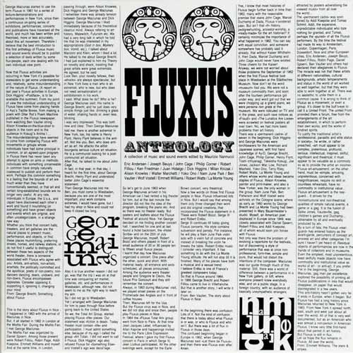 Fluxus Anthology (1989, Vinyl) - Discogs