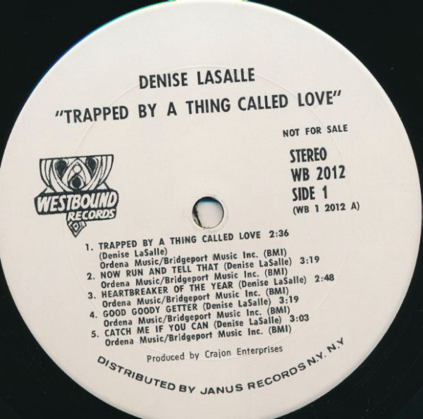 Denise LaSalle – Trapped By A Thing Called Love (1972, Pitman