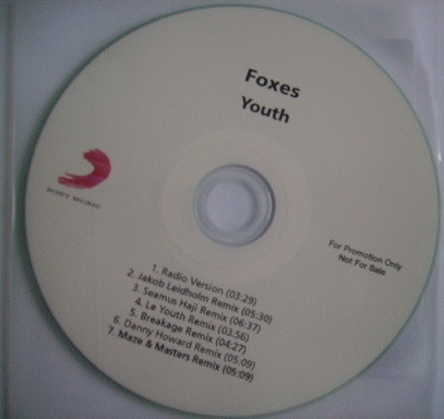 Foxes – Youth (2013, CDr) - Discogs