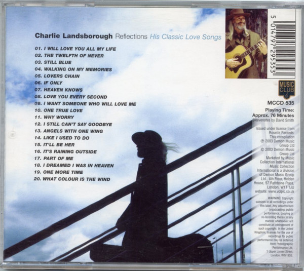 Album herunterladen Charlie Landsborough - Reflections His Classic Love Songs