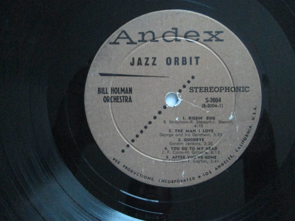 Bill Holman – In A Jazz Orbit (1987, Vinyl) - Discogs
