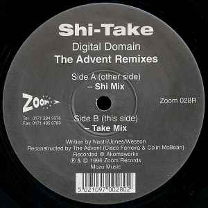 Shi-Take - Digital Domain (The Advent Remixes) album cover