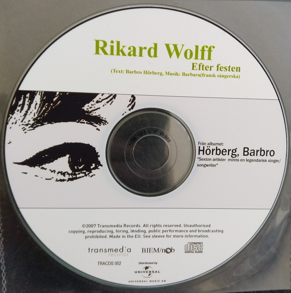 lataa albumi Rikard Wolff - Efter Festen
