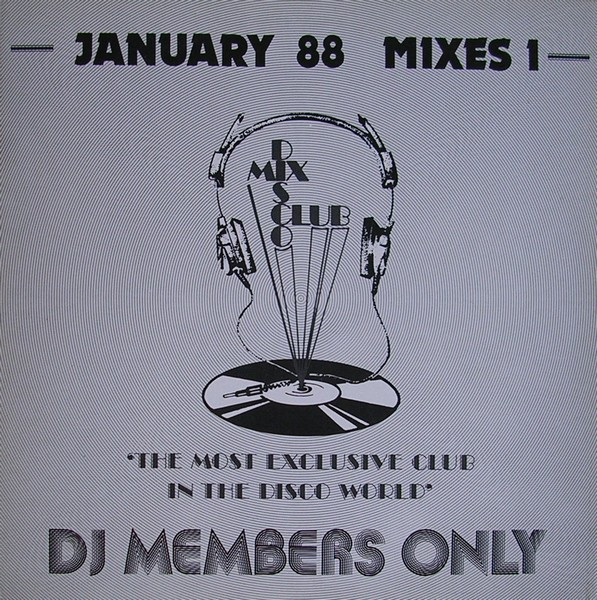 January 88 Mixes 1 (1988, Vinyl) - Discogs