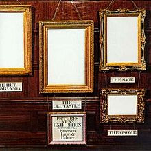 Обложка конверта виниловой пластинки Emerson, Lake & Palmer - Pictures At An Exhibition