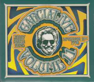 The Jerry Garcia Band - GarciaLive Volume 11 (November 11th 1993 Providence Civic Center) album cover