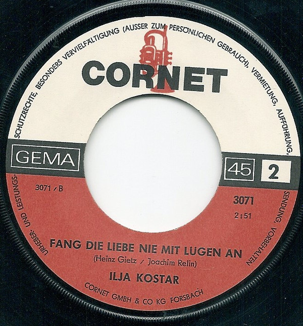 Album herunterladen Ilja Kostar - Ich Hab Nur An Dich Gedacht Fang Die Liebe Nie Mit Lügen An