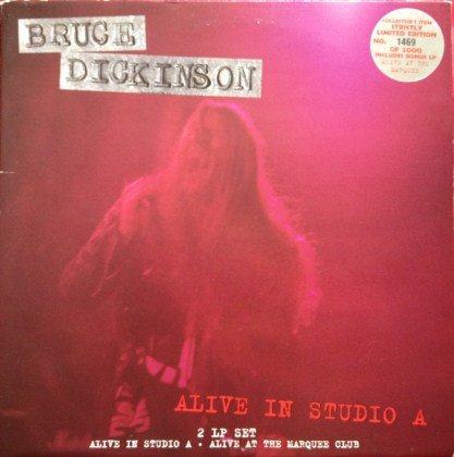 Bruce Dickinson – Alive In Studio A (1995, Vinyl) - Discogs