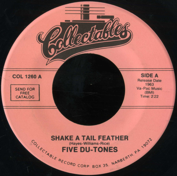 Five Du-Tones – Shake A Tail Feather (Vinyl) - Discogs