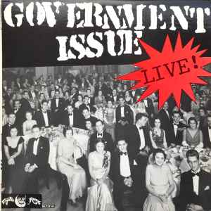 Government Issue - Live! album cover