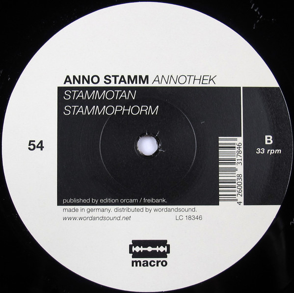 Anno Stamm - Annothek | Macro (MACRO M54) - 3