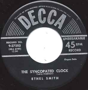 Ethel Smith - The Syncopated Clock / The Loveliest Night Of The Year album cover