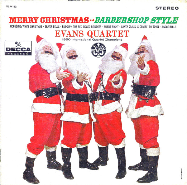 last ned album Evans Quartet - Merry Christmas Barbershop Style